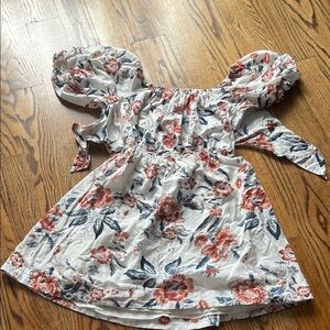 Floral Puff Sleeve Dress